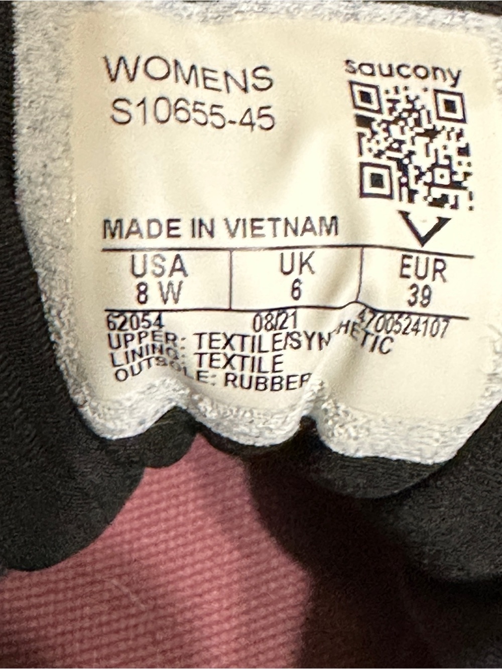 Saucony Guide 14 Womens 8 Wide D Charcoal White Black Sneakers S10655-45 - Picture 6 of 6